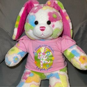 Build-A-Bear Workshop 2010 Blossom Bunny Spring Floral Rabbit